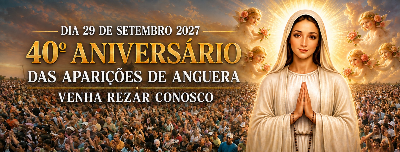 40º Aniversário das Aparições de Anguera - 29 de setembro de 2027